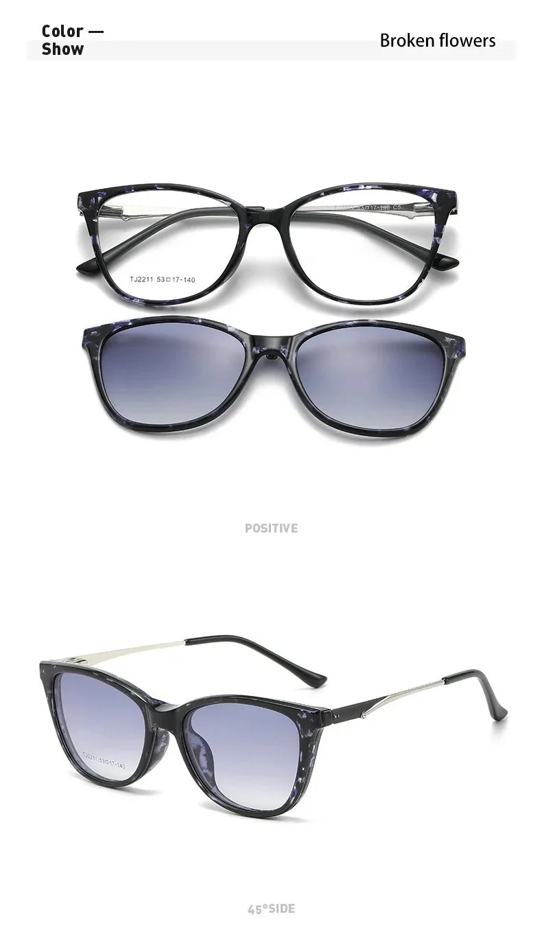 Multifunctional Cat Eye Polarized Sunglasses for Women | Customizable Lenses 2026