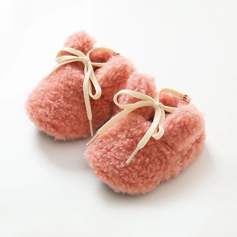 Warm Winter Baby Booties | Soft Anti-Slip Crib Shoes for Infants
