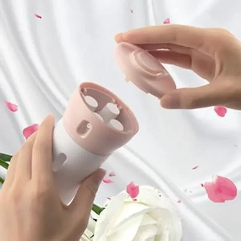 4-in-1 Leakproof Travel Bottle Set for Toiletries & Cosmetics