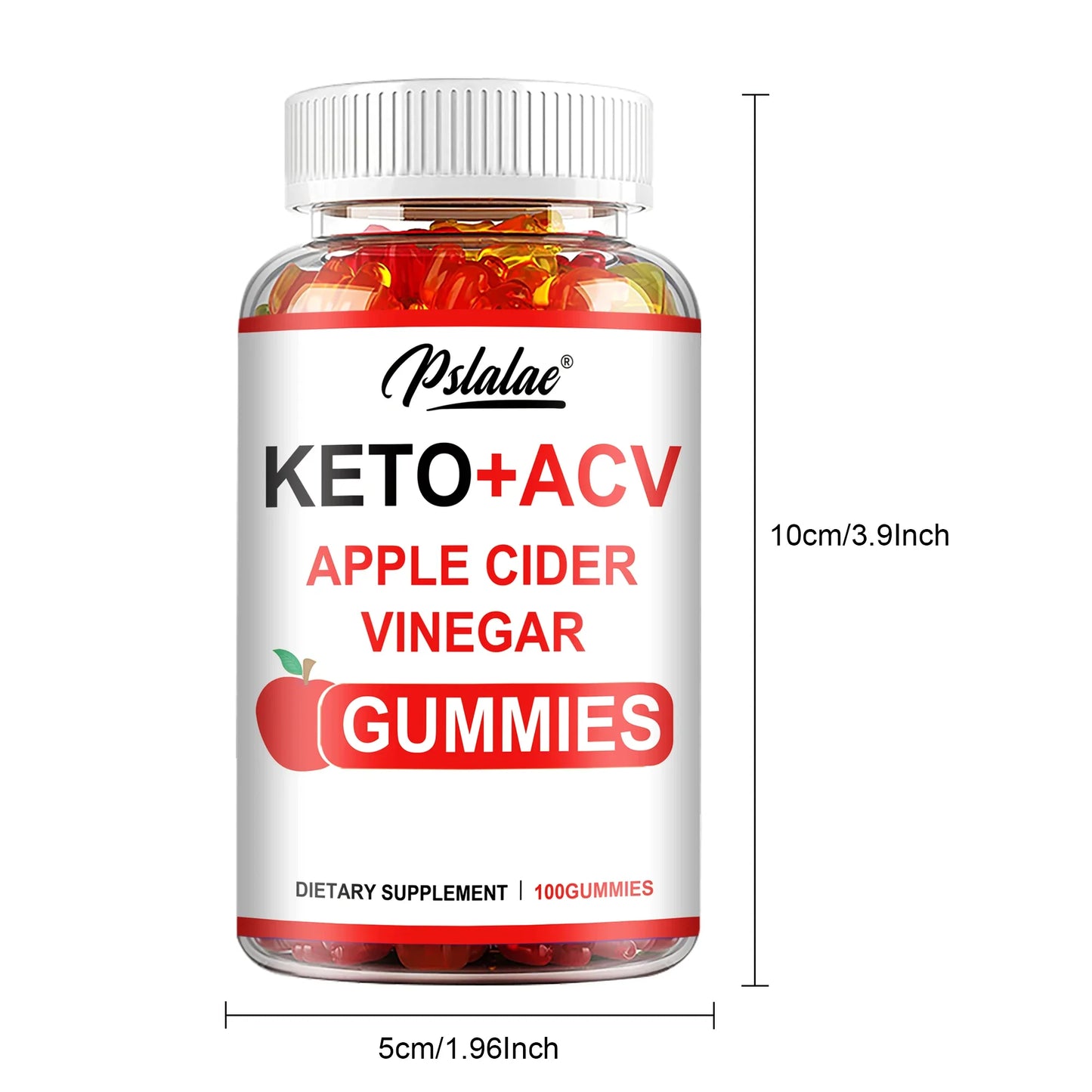 Keto + ACV Gummies for Weight Loss & Health Support | 100 Gummies