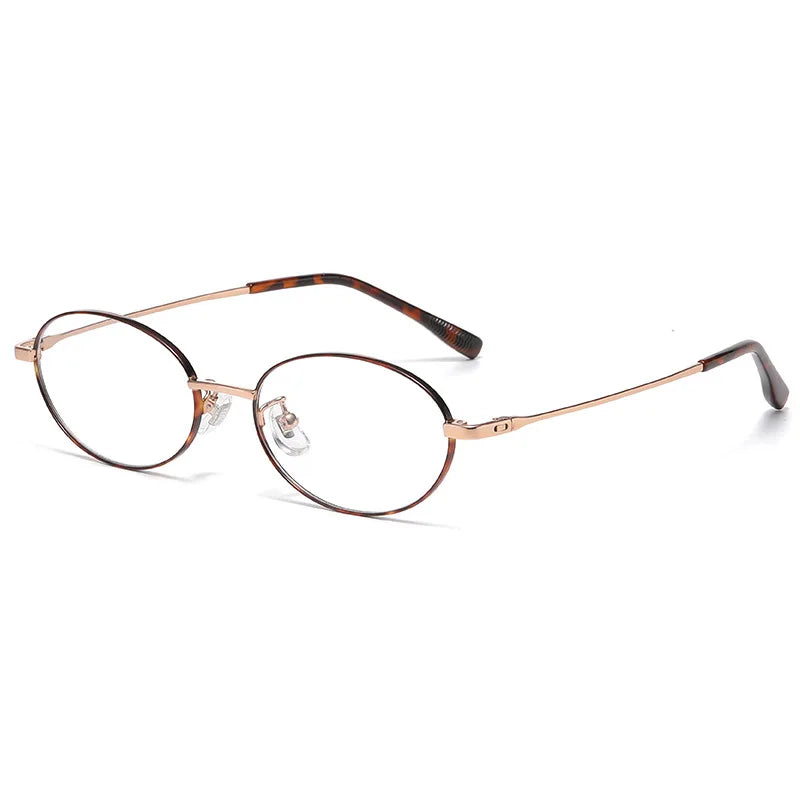 Retro Oval Prescription Glasses | Stylish Blue Light Blocking Eyewear