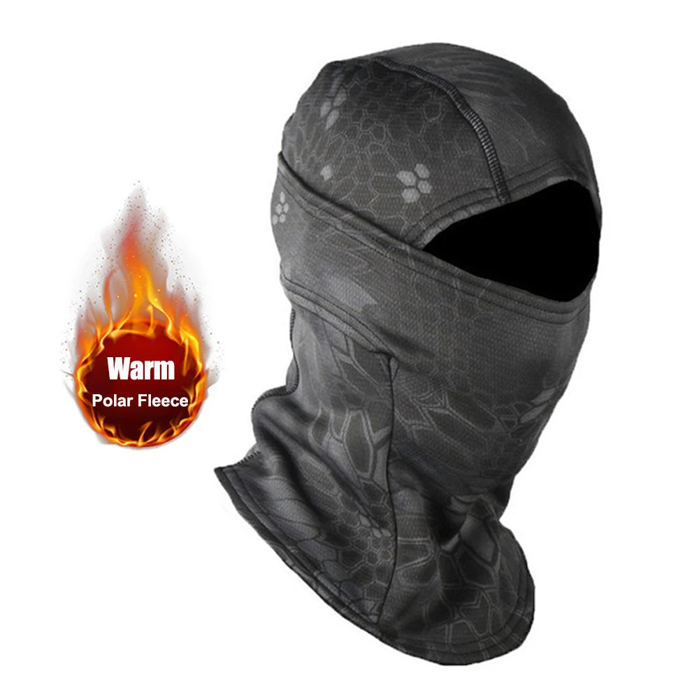 Unisex Camouflage Balaclava Mask | Warm Polar Fleece Winter Gear