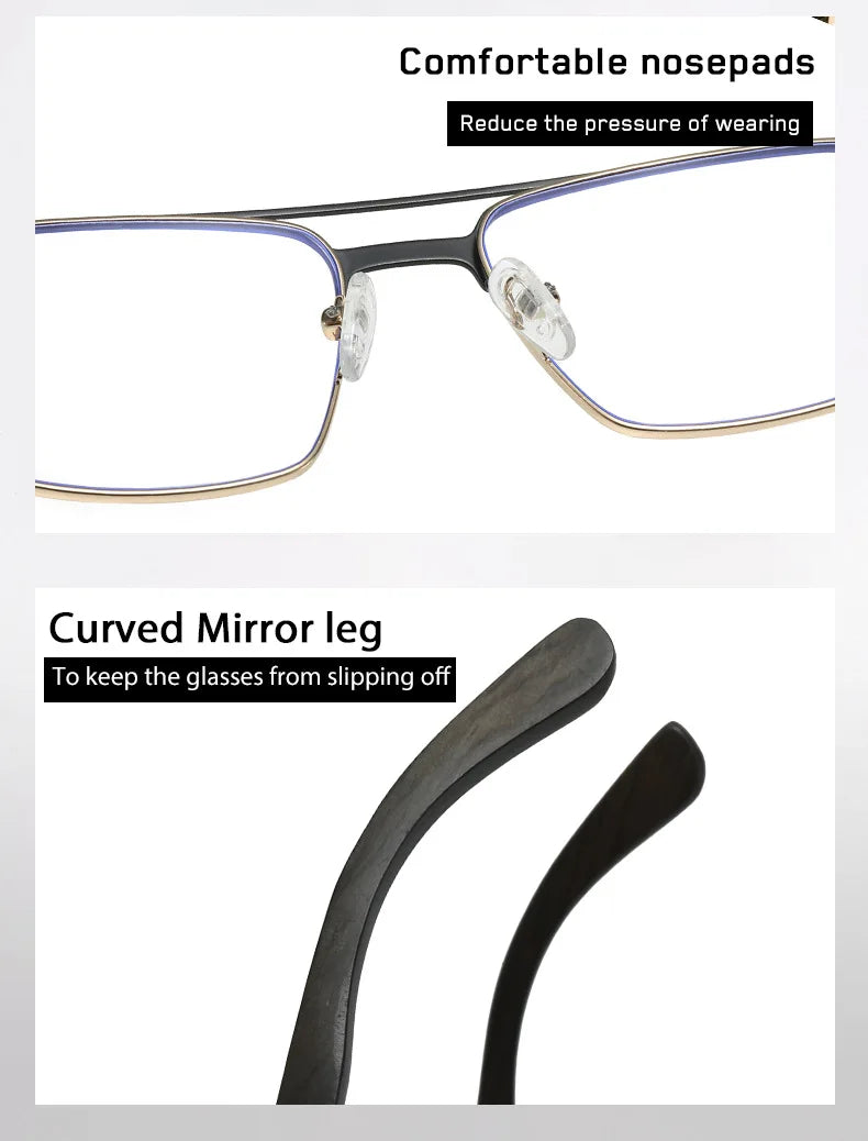 Stylish Custom Prescription Glasses | Blue Light Blocking Lenses