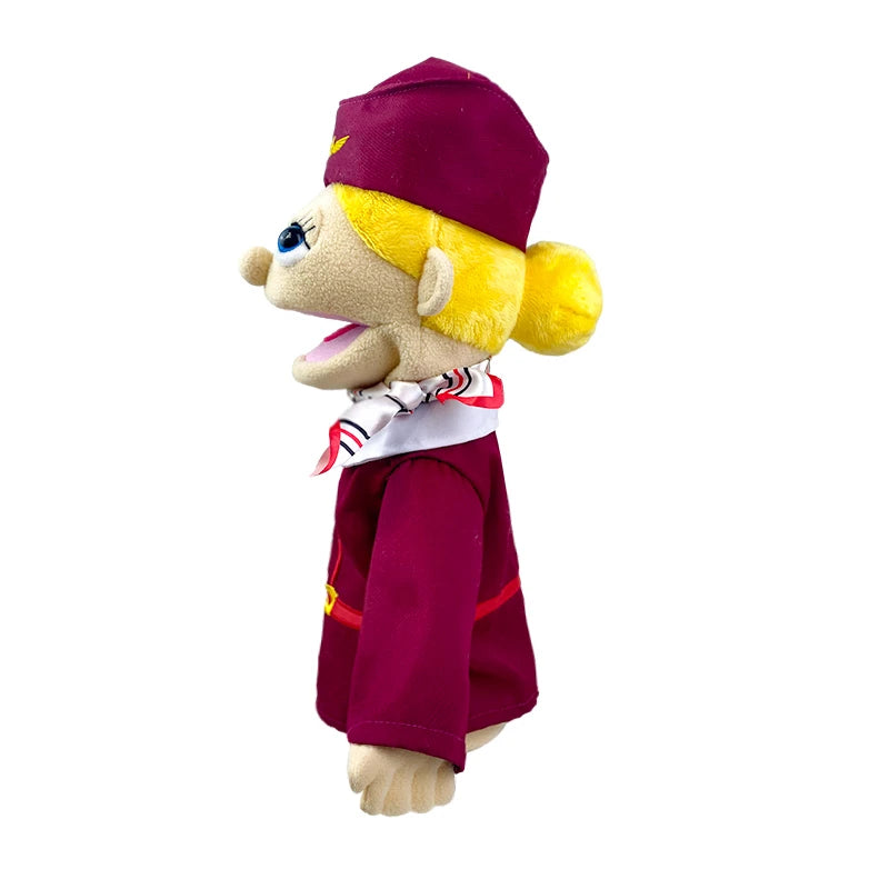 Cartoon Profession Series Plush Hand Puppets | Fun & Engaging Dolls