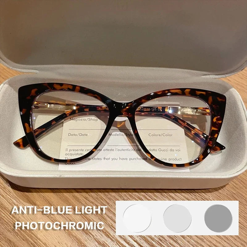 Fashion Cat Eye Blue Light Reading Glasses for Women