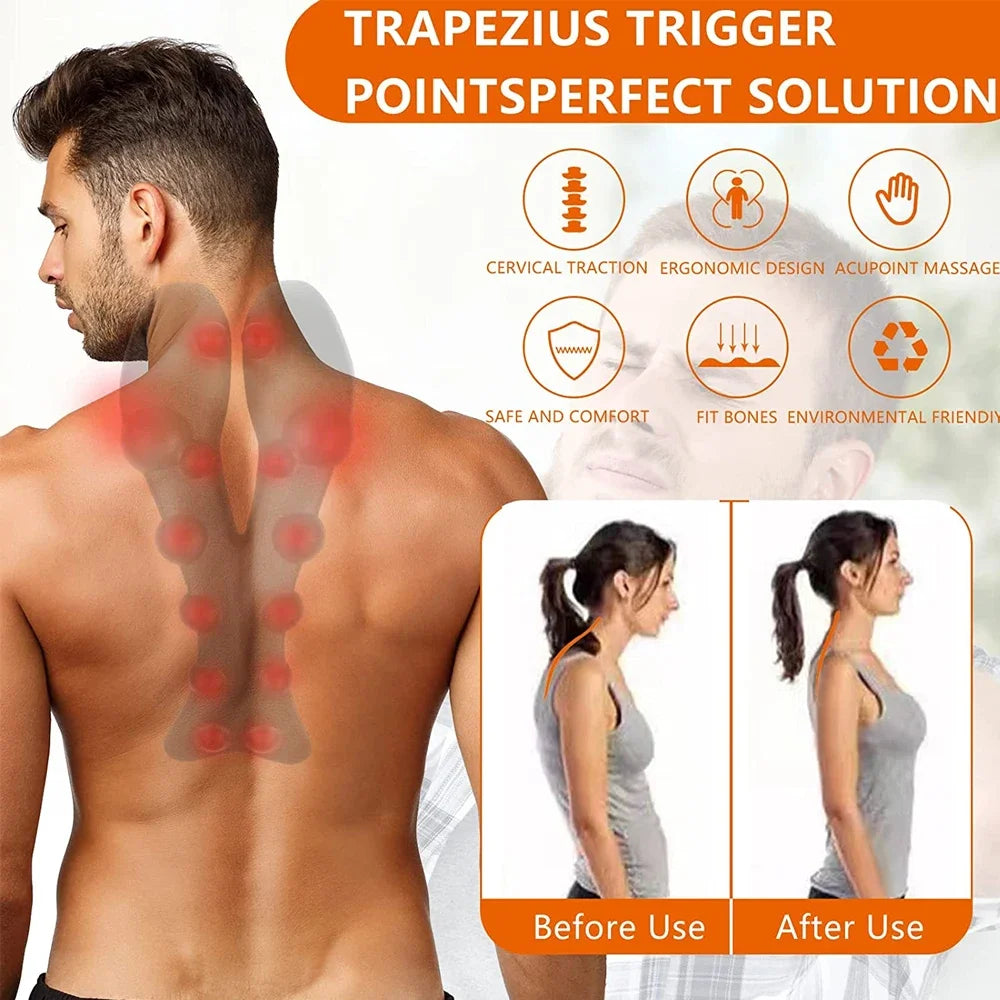 Cervical Traction Device | Neck Stretcher for Pain Relief