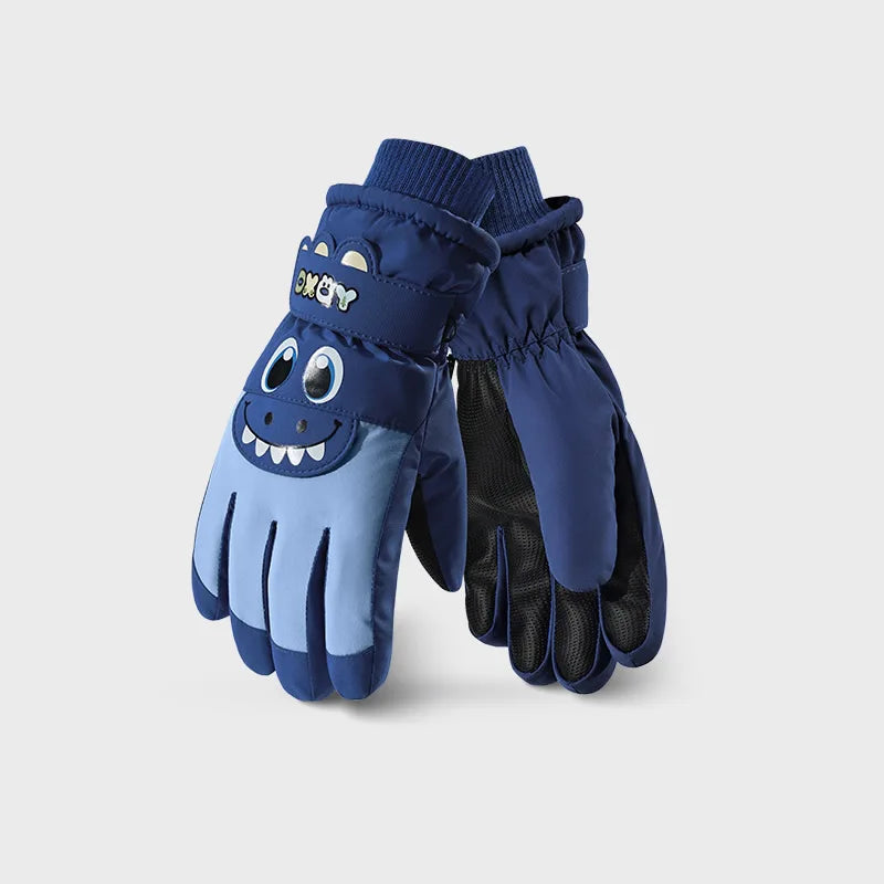 Kids Winter Gloves | Warm, Waterproof, Windproof Skiing Gloves