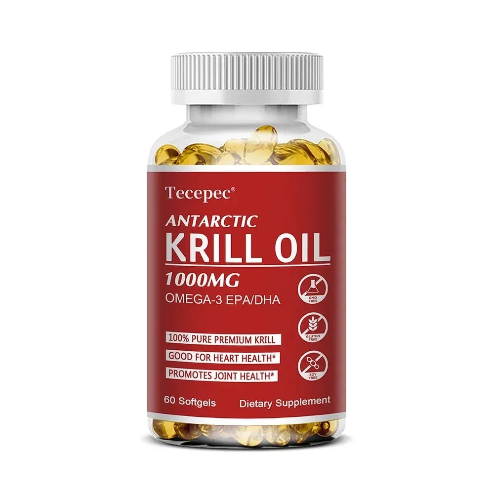 Antarctic Krill Oil Capsules | Omega-3 for Joint & Heart Health