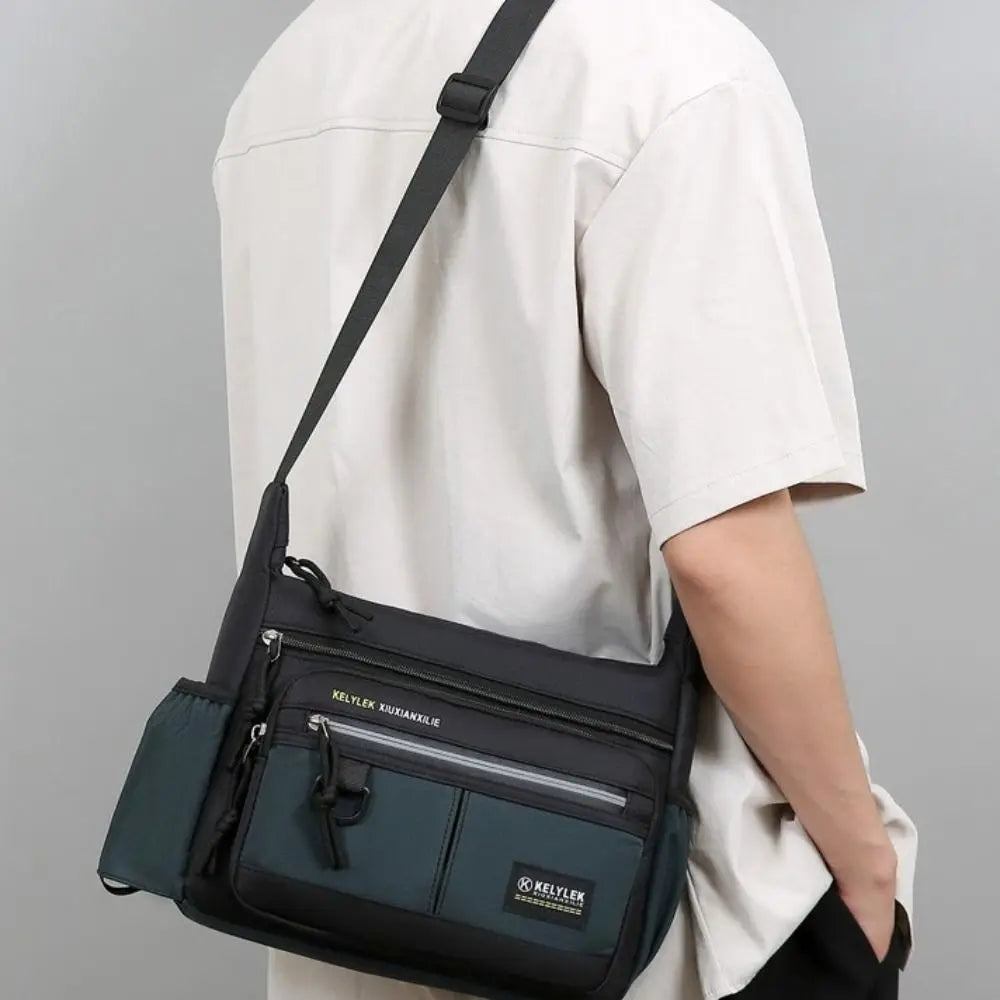 Large Capacity Men's Shoulder Bag | Versatile Multi-Purpose Messenger