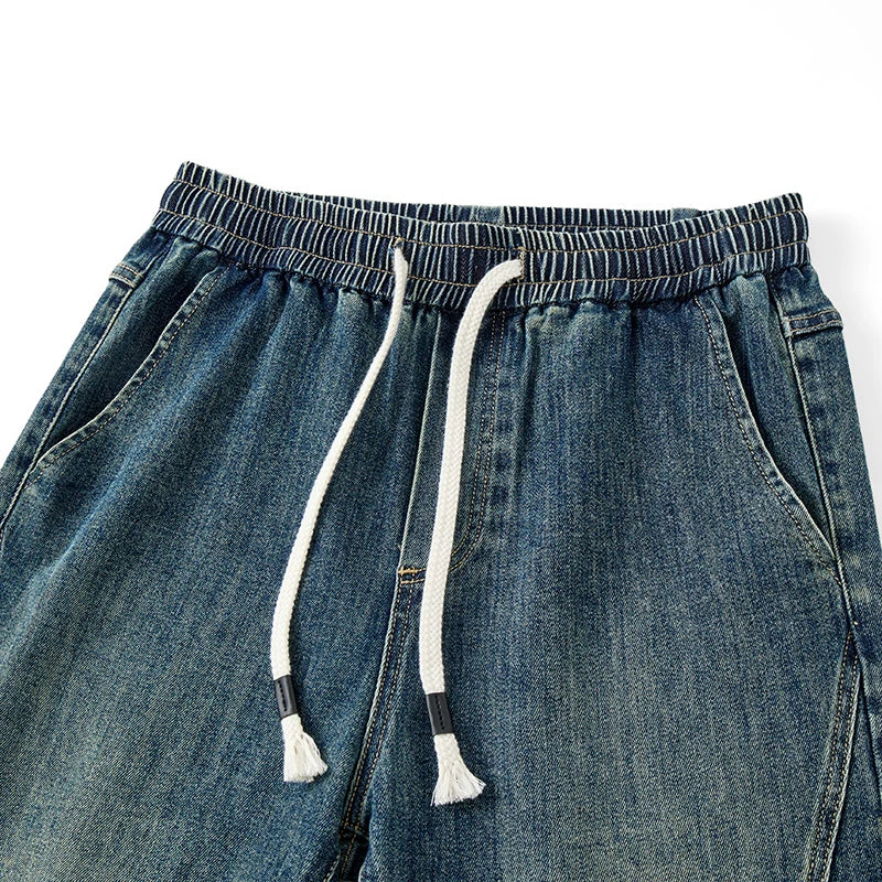 Men's Flared Boot Cut Jeans | Comfortable Vintage Casual Trousers