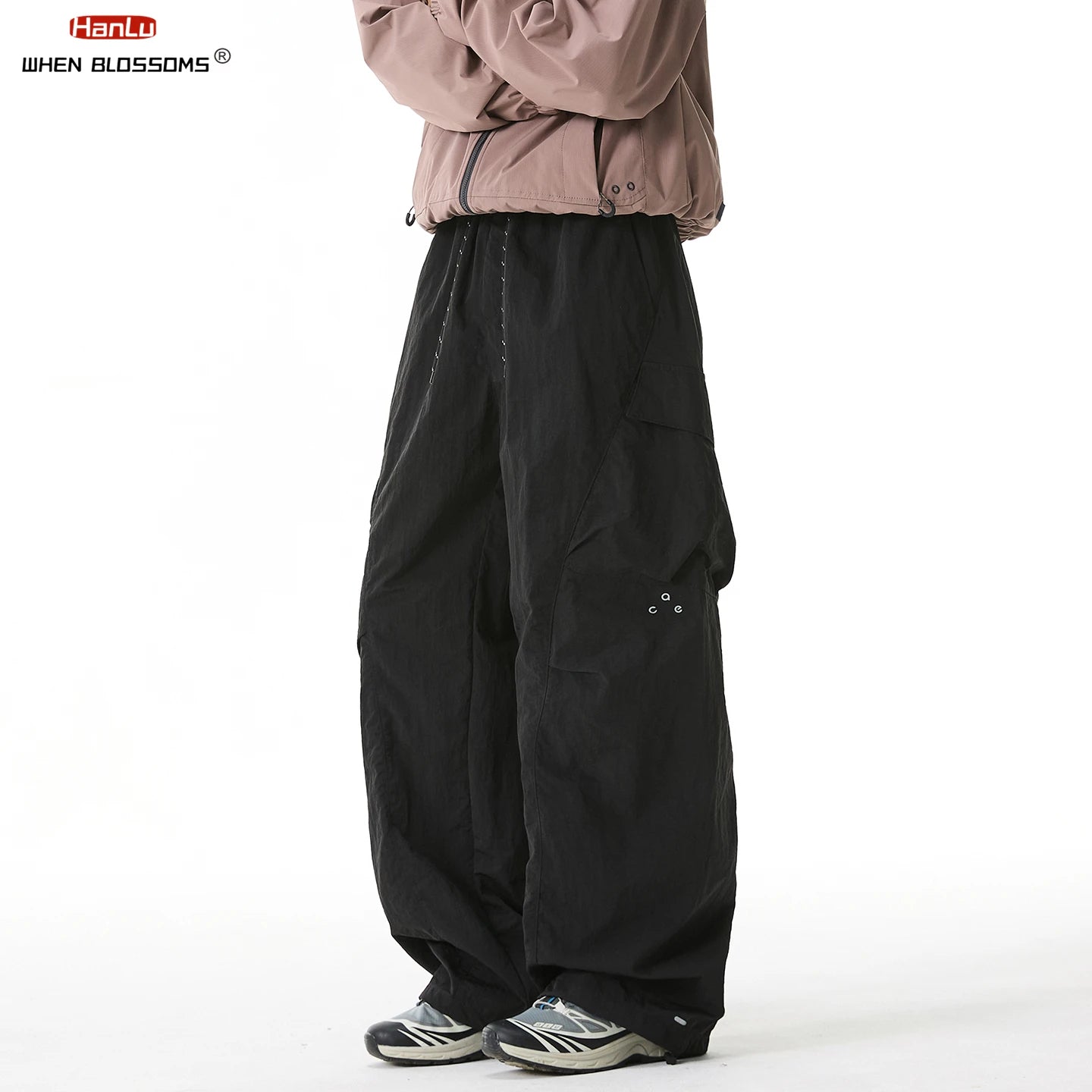 Men's Water-Resistant Cargo Pants | Oversized Utility Trousers