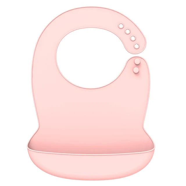 Waterproof Silicone Baby Bibs | Adjustable Cute Feeding Aprons