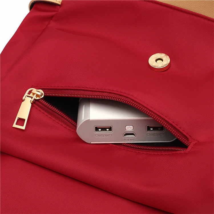 Chic Women's Backpack | Adjustable Straps & Zipper Closure