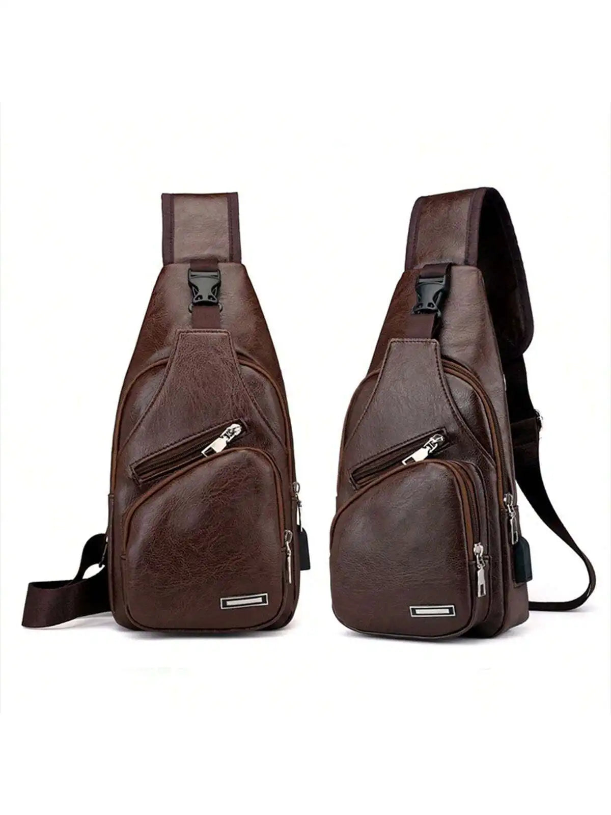 Large Capacity Casual Men's Shoulder Bag | Multifunctional Crossbody