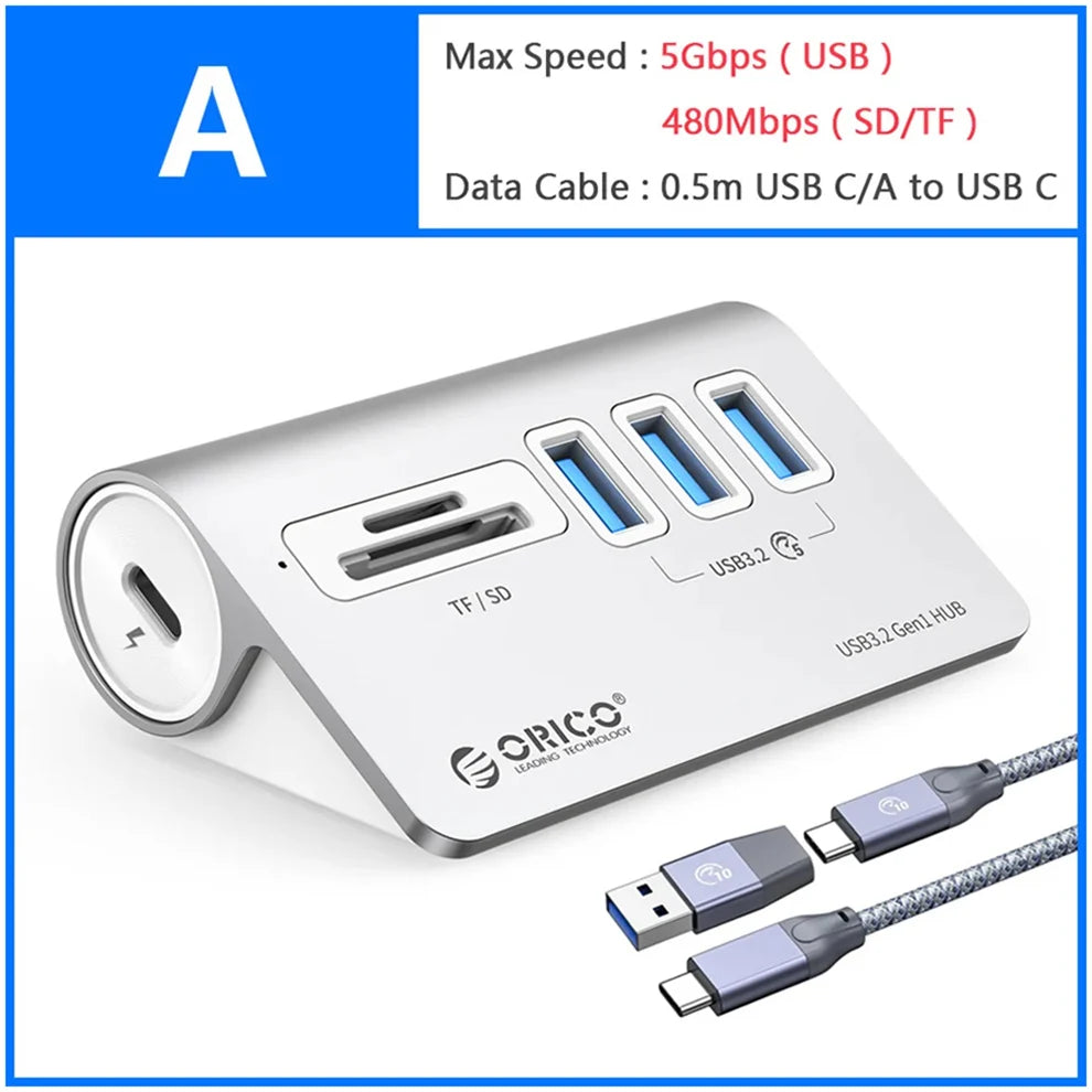 10Gbps USB 3.2 Docking Station Hub | Fast Charging & Multi Ports