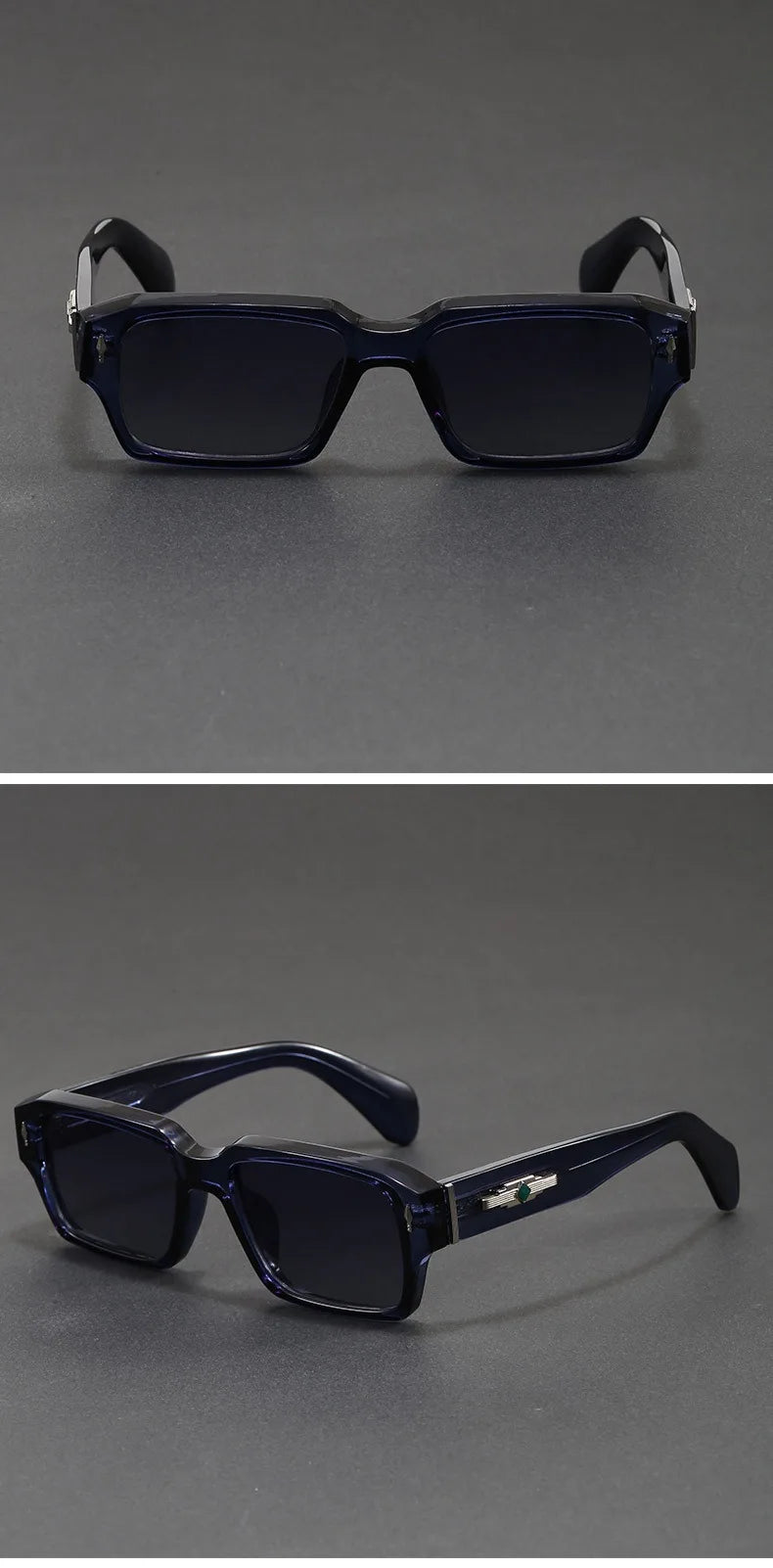 Vintage Thick Frame Sunglasses | Retro Square Shades for All