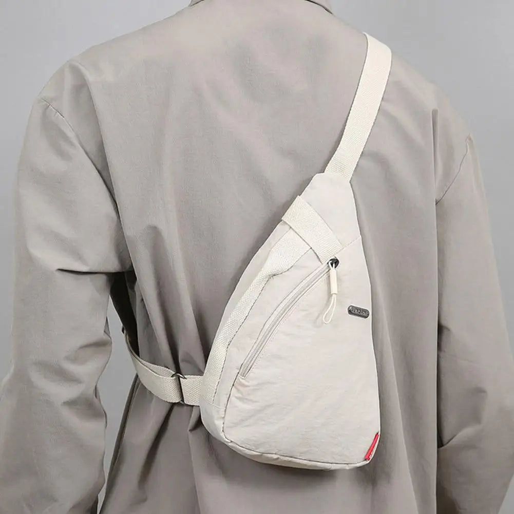 Chest Bag For Men Women Large Capacity Single Shoulder Bag Sport Cycling Phone Crossbody Bag Unisex Chest Bag Travel Hiking