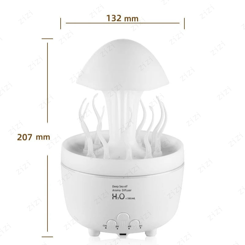 Colorful Night Light Aromatherapy Humidifier | Relaxing Bedroom Decor