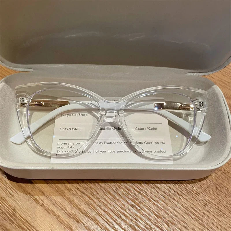 Fashion Cat Eye Blue Light Reading Glasses for Women