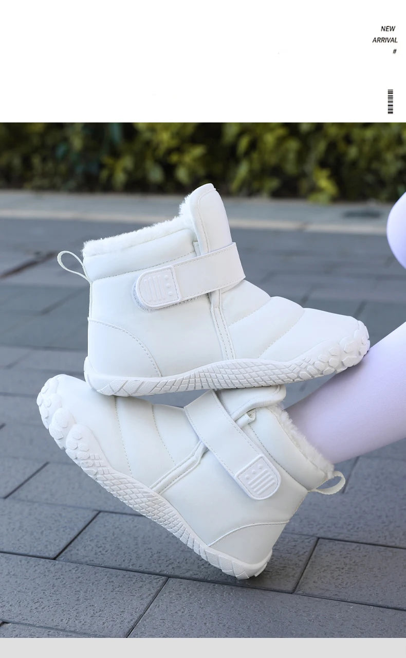 Kids Waterproof Snow Boots | Comfortable & Warm Fur Lined Boots