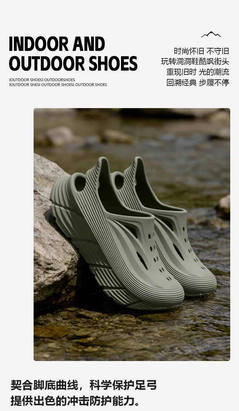 Men's Non-Slip EVA Summer Slippers | Cool Outdoor Wear