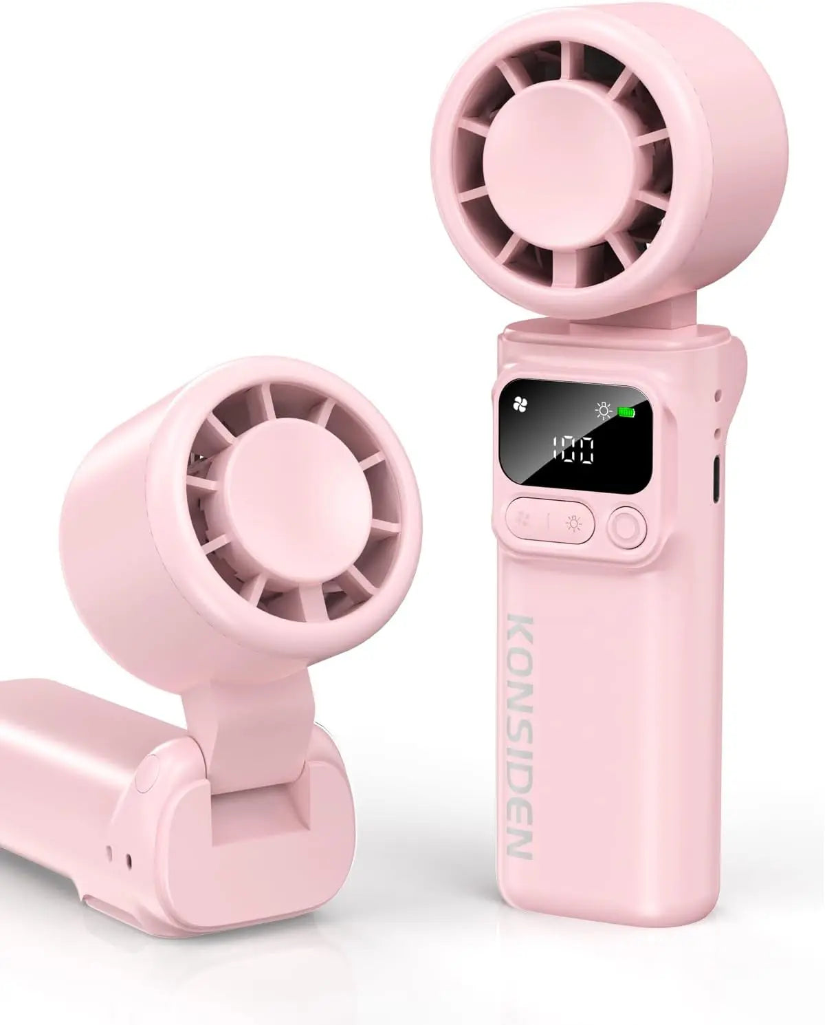Portable Handheld Turbo Fan | USB Rechargeable & Adjustable Speeds