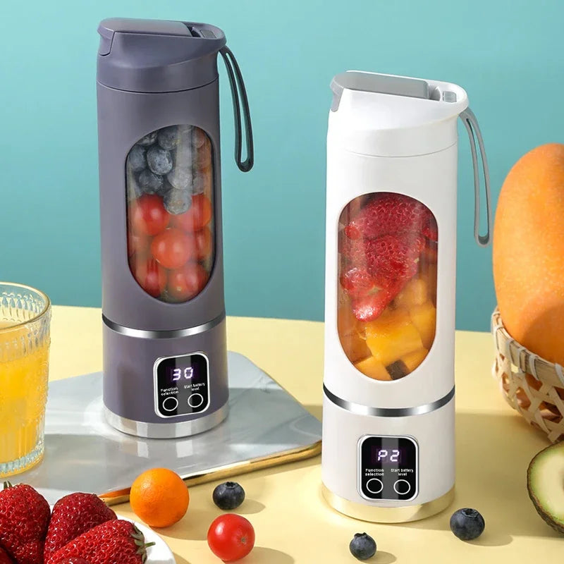 Portable Fruit Juicer | USB Rechargeable Blender for Smoothies