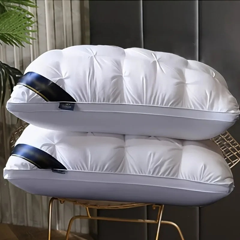 Comfortable Cervical Pillow | Elegant Twisted Flower Design