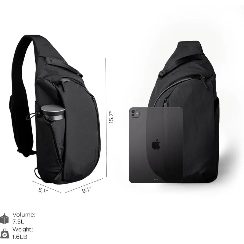 Versatile Outdoor Crossbody Bag | Sling Backpack for All Activities