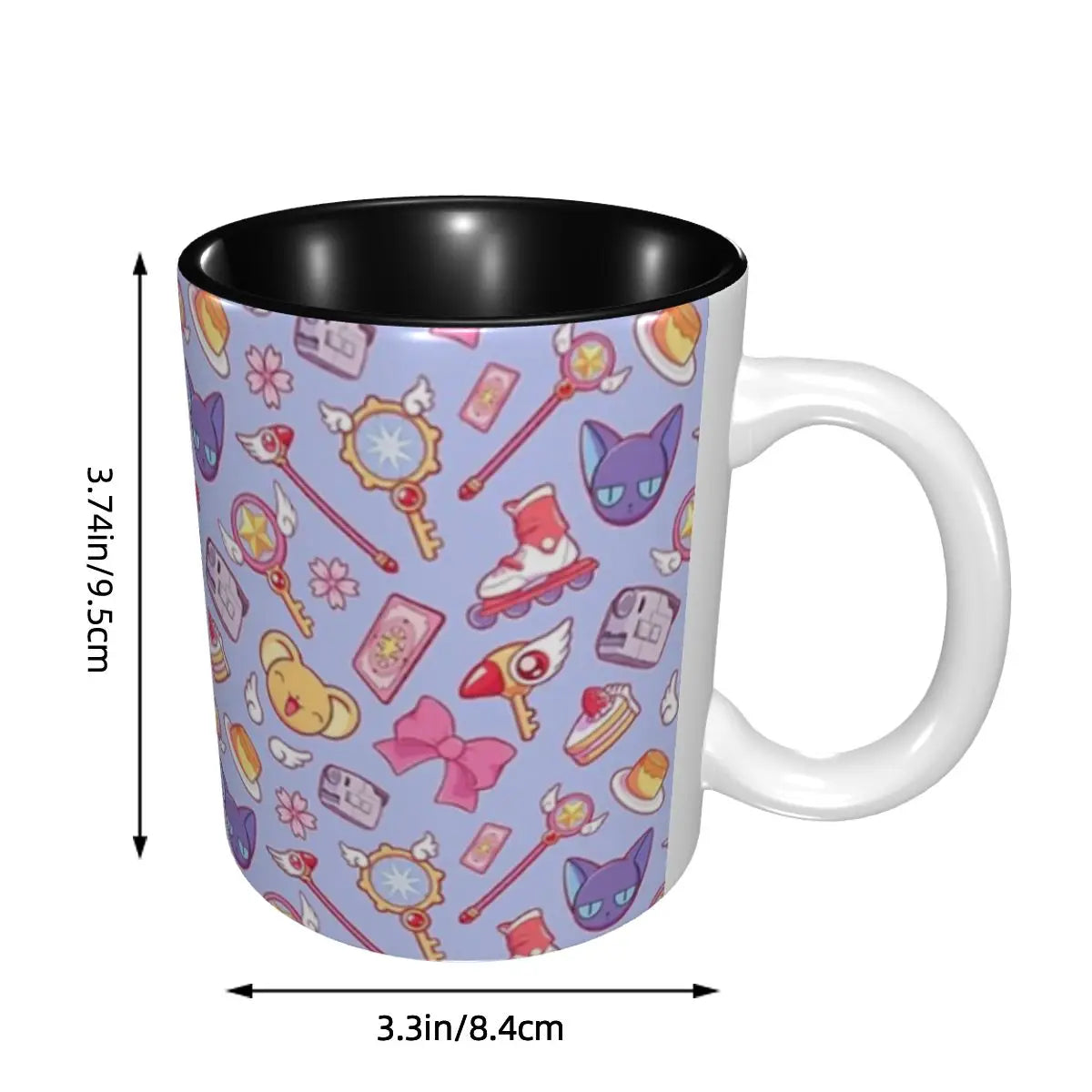 Funny Ceramic Coffee Mug | Vibrant Violet Drinkware for Gifts