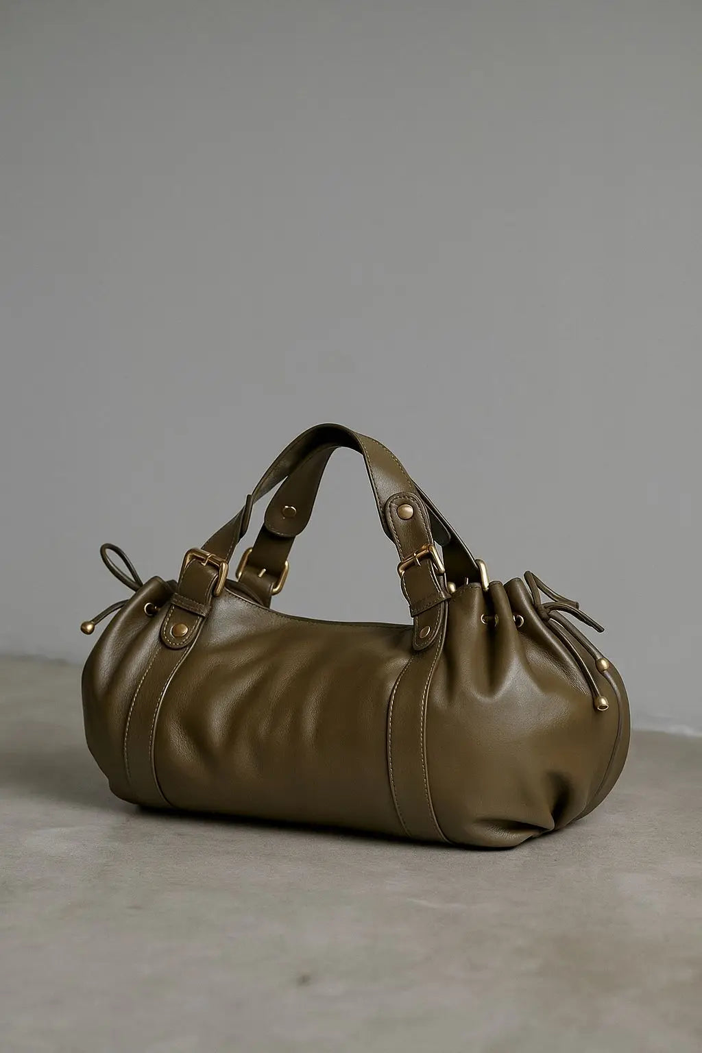 Bolso Tote Vintage de Cuero Lavado para Mujer | Elegante y de Gran Capacidad
