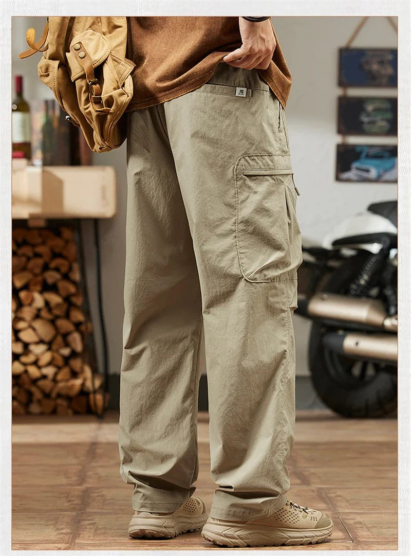 Men's Summer Cargo Pants | Lightweight, Casual & Versatile Fit