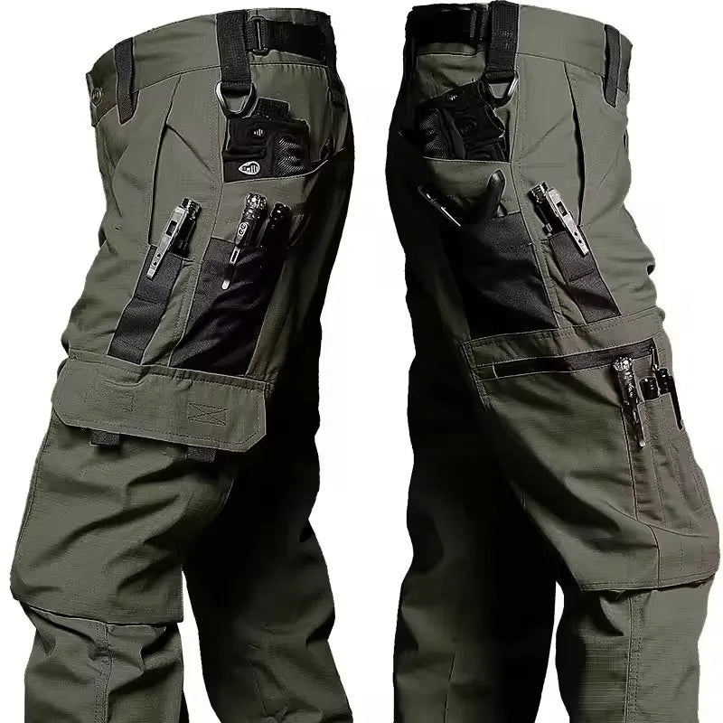 Waterproof Multi-pocket Cargo Pants for Men | Hiking & Casual Wear
