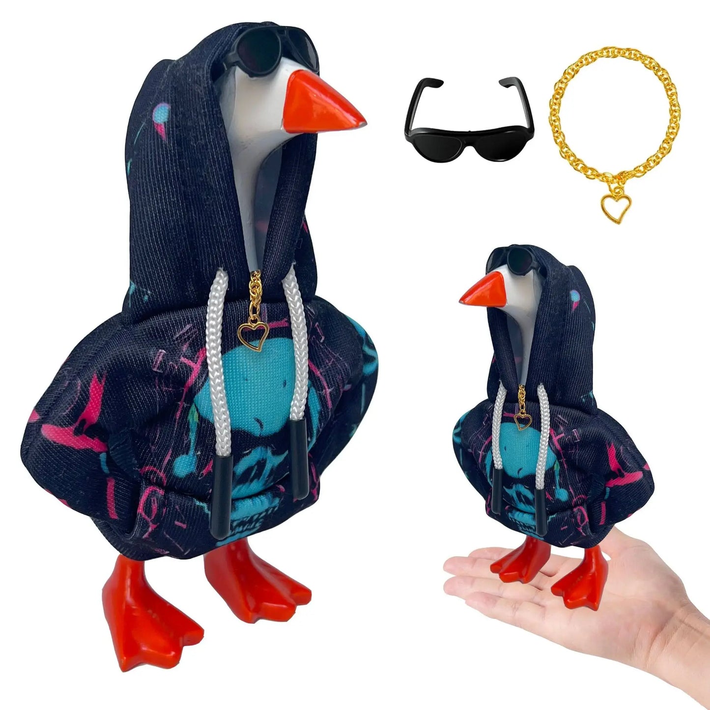 7-Inch Desk Goose Outfits | Fun and Playful Desktop Accessories