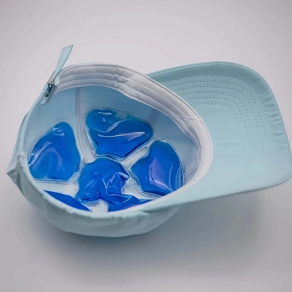 Cooling Hat Pads for Fever Relief | Soothing Gel Inserts