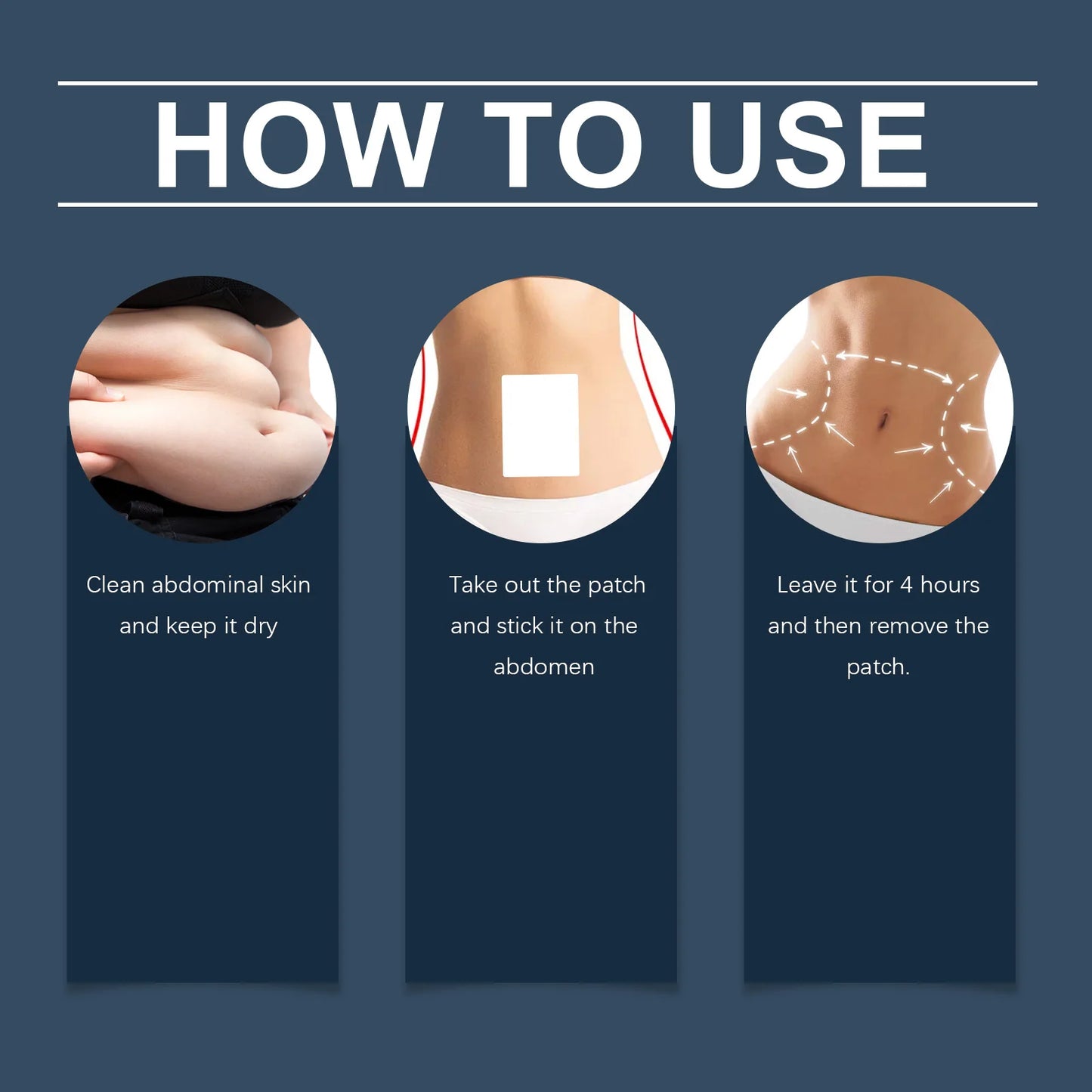 Body Care Patch - Enhance Contours with Breathable Navel Comfort
