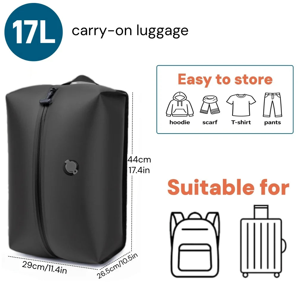 Durable Waterproof Vacuum Storage Bags for Travel & Vacation Packing