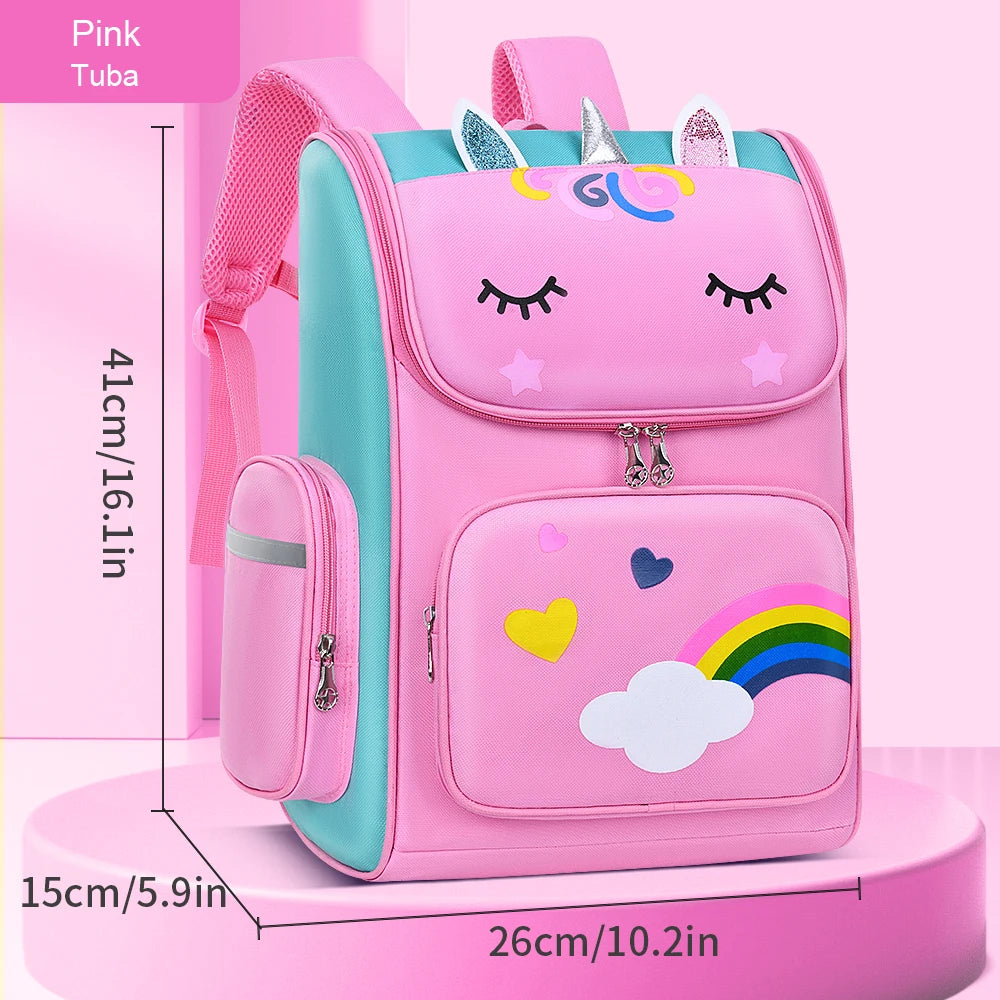 Cute Unicorn Backpack for Kids | Ideal School Bag for Grades 1-6