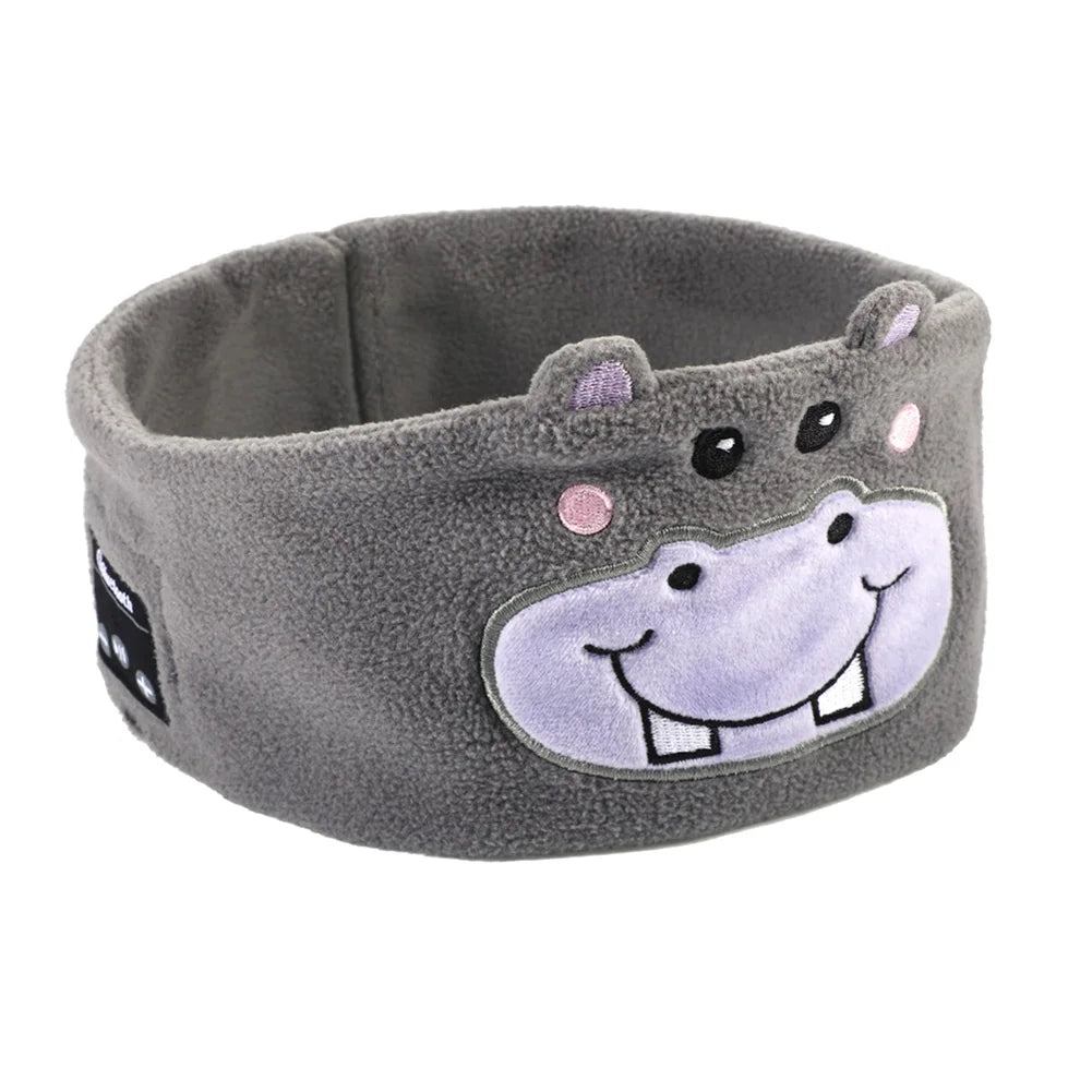 Wireless Cartoon Animal Music Earphones | Kids Eye Mask Headphones