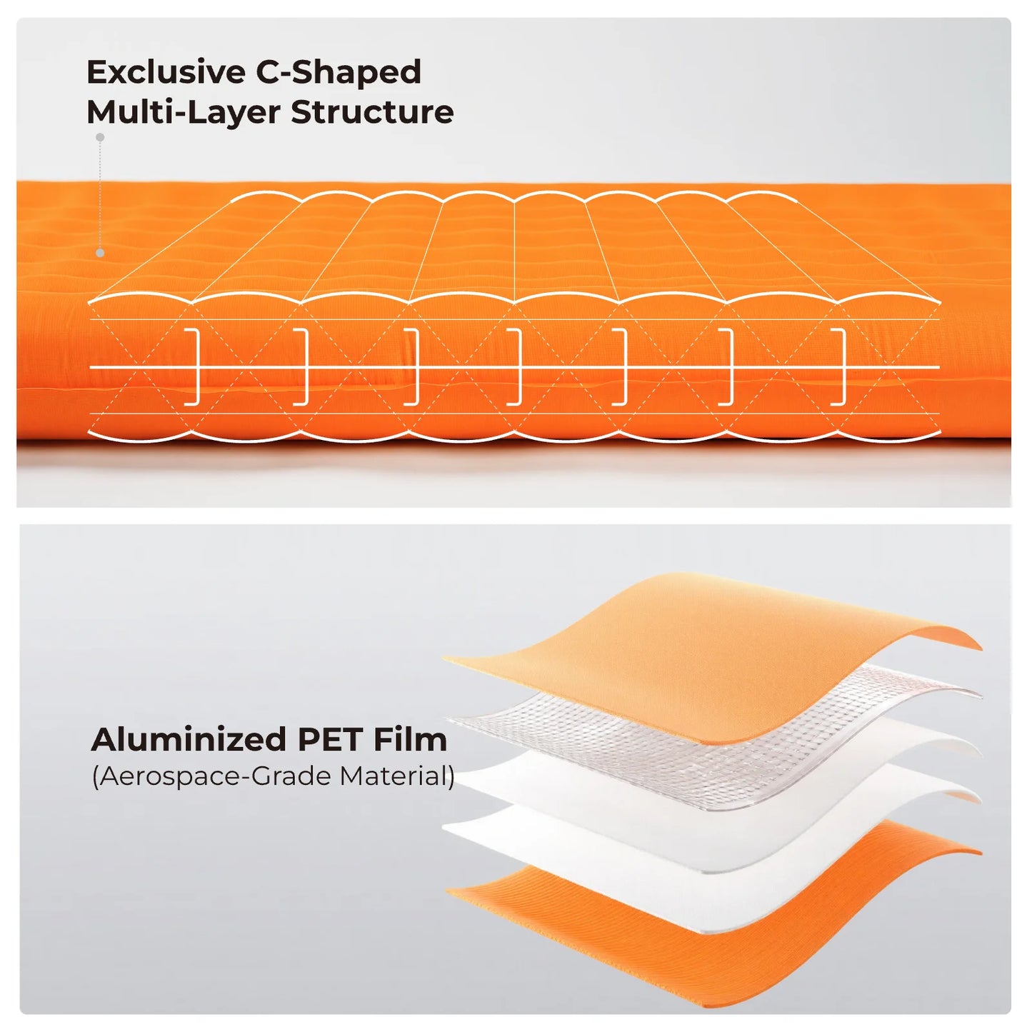 Ultralight Insulated Camping Mattress | All-Season Comfort
