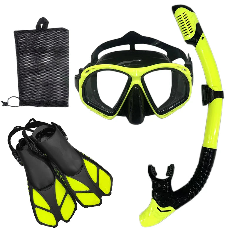 Universal Snorkel Diving Mask & Goggles Set for Ultimate Underwater Fun