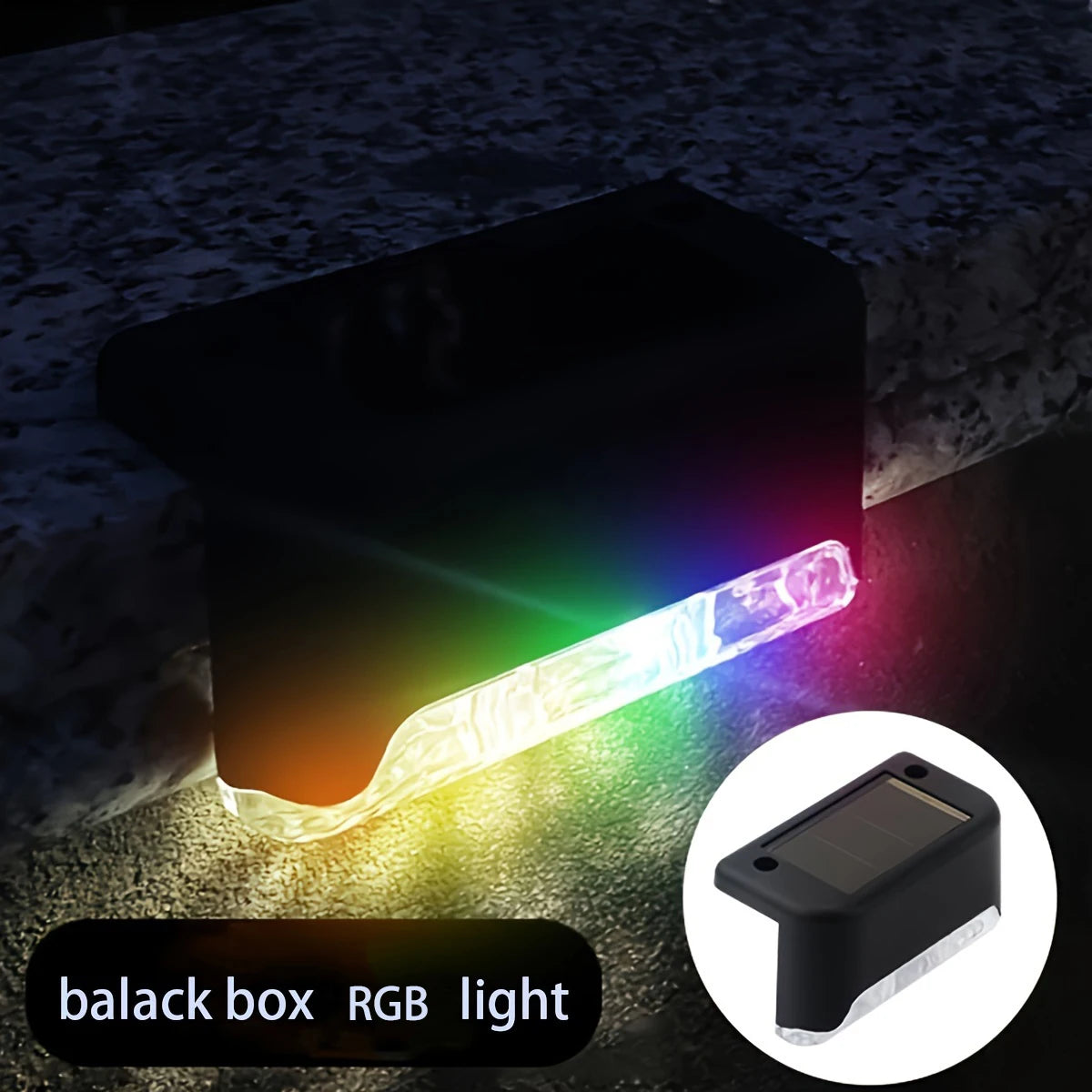 Solar Powered Deck Lights | Waterproof LED Step Lights