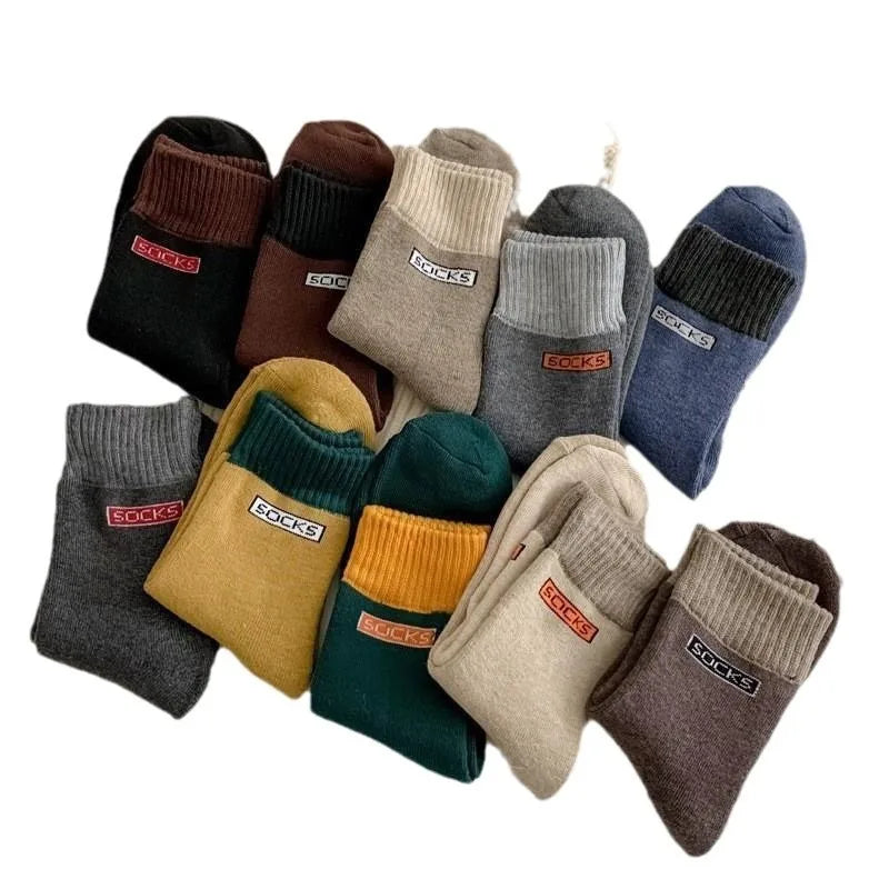 Men's Plush Thick Winter Socks | Cozy Warm Anti-Odor Footwear