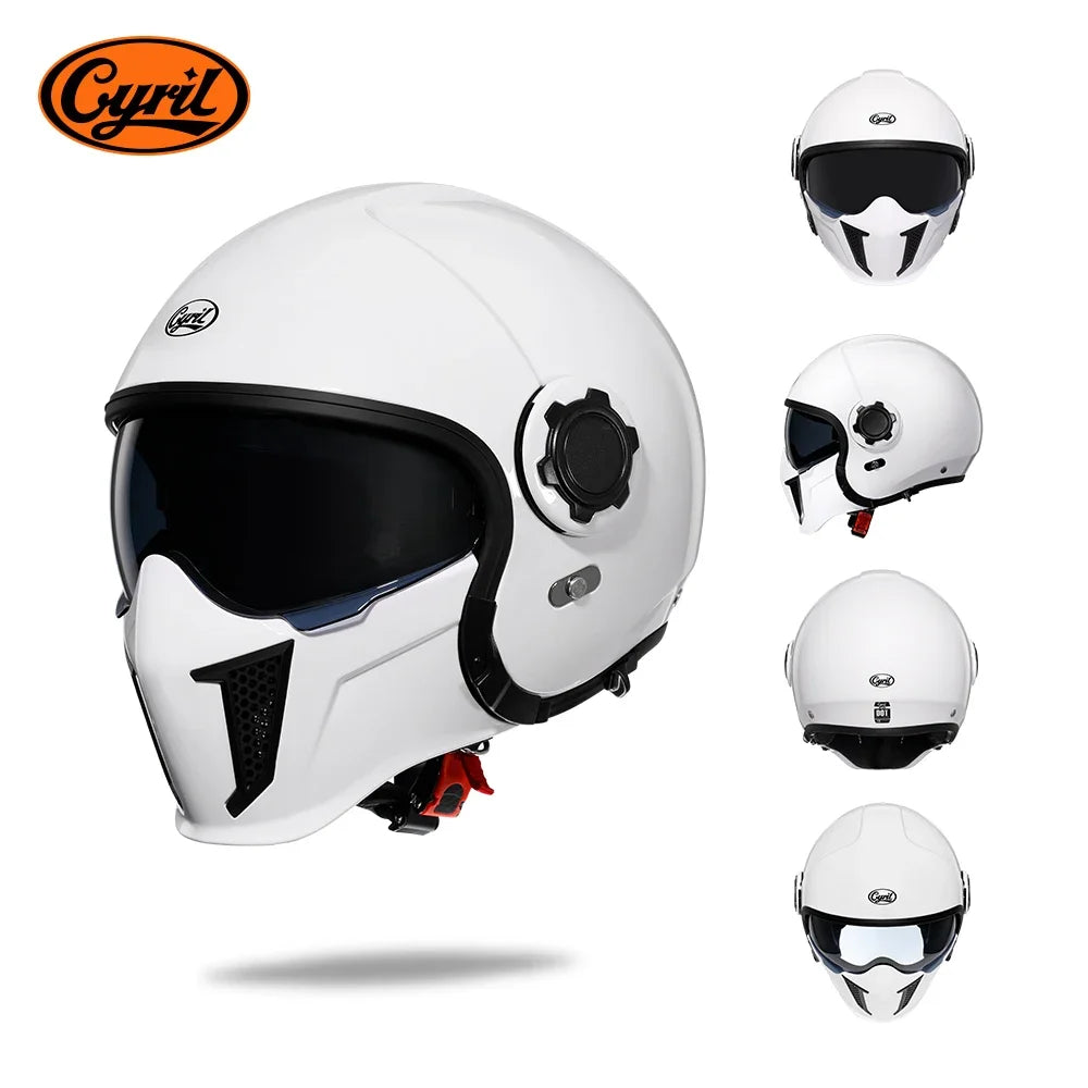 Lightweight Convertible Full Face Helmet for Electric Scooters
