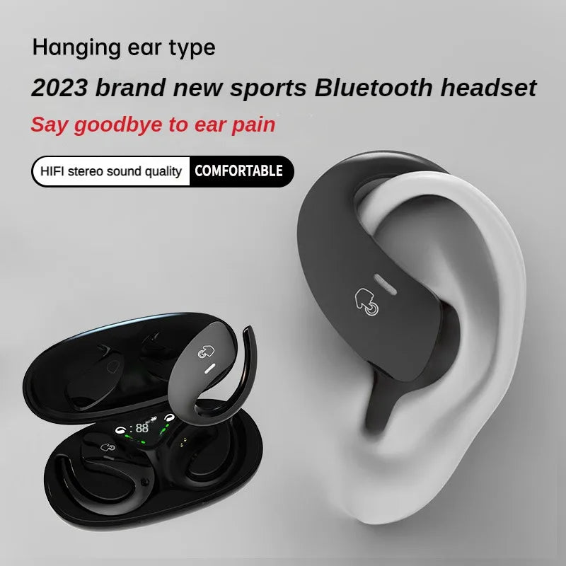 Bone Conduction Sports Bluetooth Headset | Waterproof Earbuds