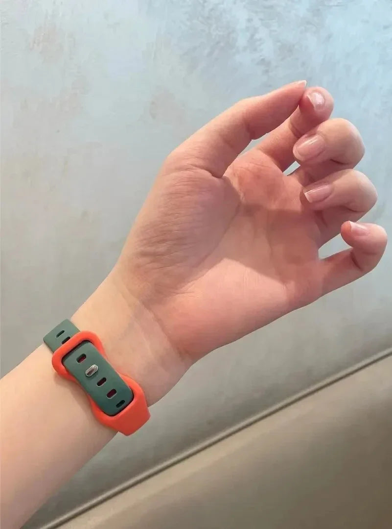 Premium Silicone Strap & Case for Sport Watches | Universal Fit