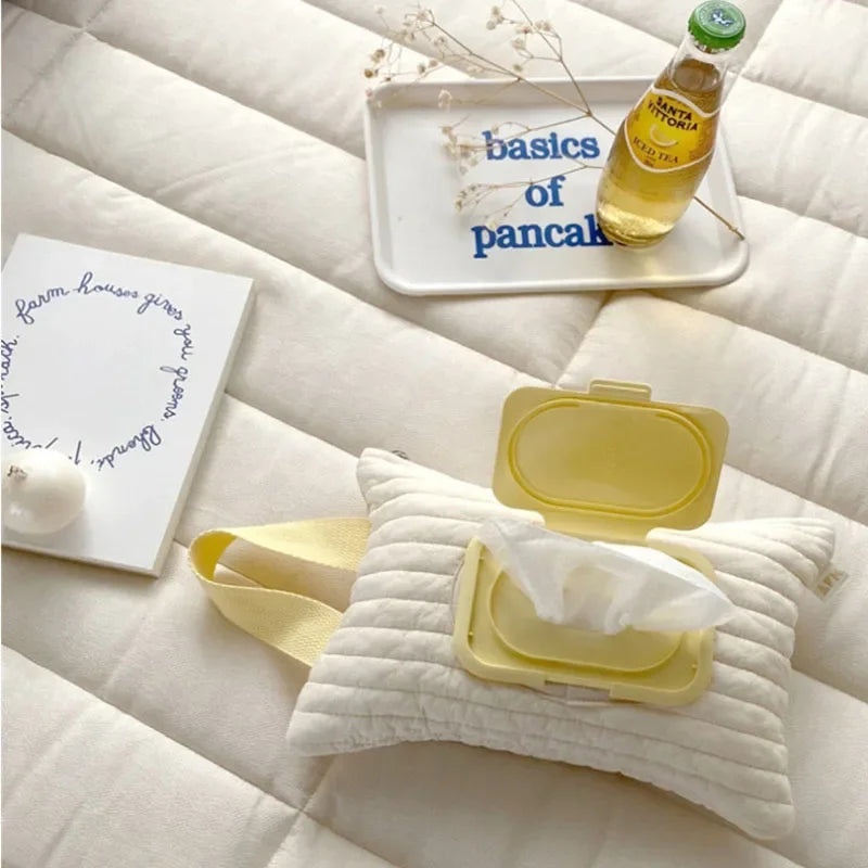 Cute Portable Car Tissue Box | Hanging Tissue Cover for Strollers