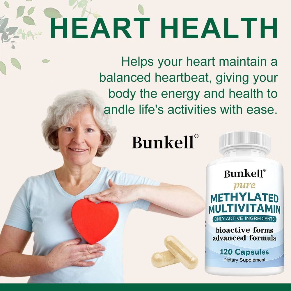 High-Potency Methylated Multivitamin for Energy & Focus