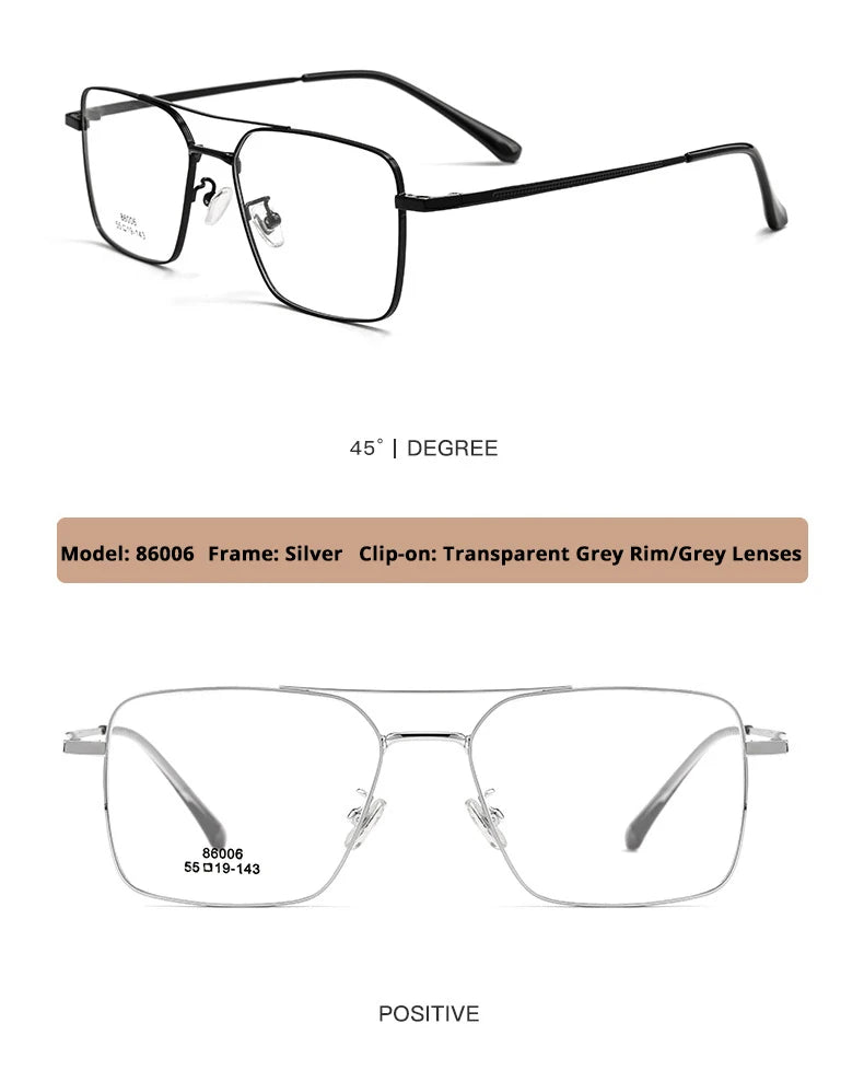 Men's Classic Polarized Clip-On Sunglasses | Retro Pilot Shades 2026