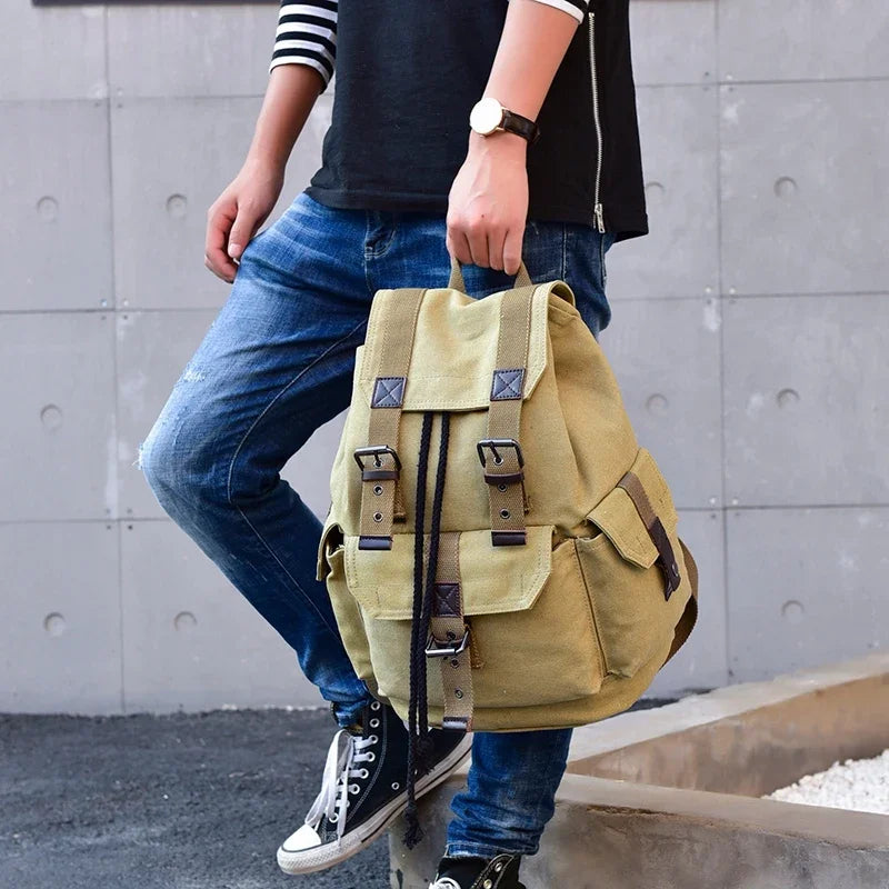 Durable Canvas Backpack | Essential Travel Companion for Everyone
